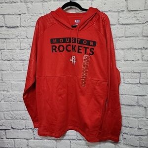 Houston Rockets NBA Hooded‎ XL Men's Sweatshirt Kangaroo Pocket NWT Basketball